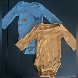 3 month long sleeve onesies